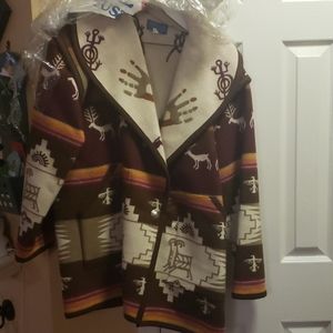 Justin Kraff wool coat